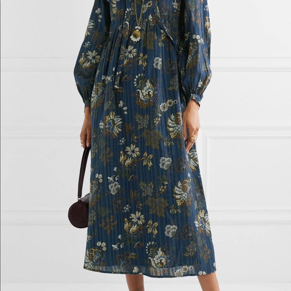 Sea Blue Dress